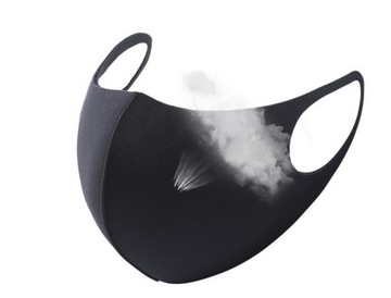 ХЛОПКОВАЯ МАСКА АНТИ-СМОГ С ЛАЙКРОЙ