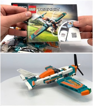 LEGO TECHNIC 42117 ГОНОЧНЫЙ САМОЛЕТ, ПОДАРОЧНАЯ ИГРУШКА ДЛЯ ДЕТЕЙ НА ДЕНЬ РОЖДЕНИЯ
