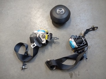 MAZDA 3 BM PODUSZKI PODUSZKA PASY SENSOR KOMPLET