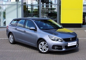Peugeot 308 II SW Facelifting 1.5 BlueHDI 130KM 2020 Peugeot 308 1.5 BlueHDI 130KM Active SS FV23 Salon PL Serwis ASO 1 wl., zdjęcie 3
