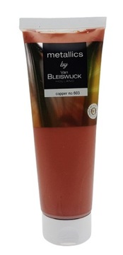 MIEDZIANA METALICZNA FARBA AKRYLOWA DO MALOWANIA TUBA 250ml FARBY AKRYLOWE