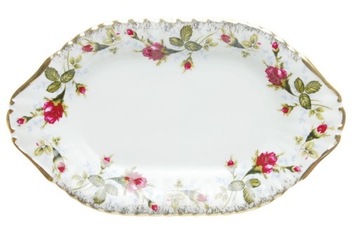 Półmisek 24 cm Chodzież - Iwona B013 ZŁOCONA RÓŻA