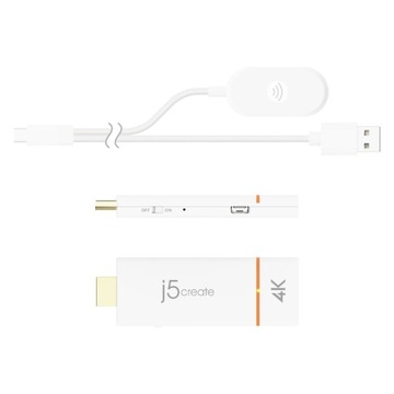 Беспроводной передатчик и приемник аудио/видео J5create ScreenCast 4K