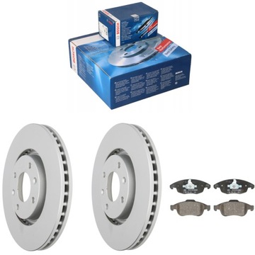 TARCZE + KLOCKI PRZÓD BERLINGO C4 II C4 GRAND PICASSO PEUGEOT 5008 PARTNER