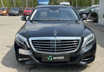 Mercedes Klasa S W222 Limuzyna 500 456KM 2015 Mercedes-Benz Klasa S 4663cm3 456KM 2015r. 4Matic auto zarejestrowane i ub, zdjęcie 1