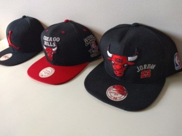 Кепка НБА Mitchell&Ness Chicago Bulls из шерсти