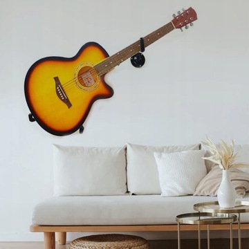 Wieszak na gitarę Stojak naścienny