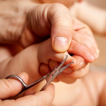 AKUKU НОЖНИЦЫ ДЛЯ СТРИЖКИ НОГТЕЙ ДЛЯ МЛАДЕНЦЕВ И ДЕТЕЙ, ЗАЖИМЫ 0m+ A0418