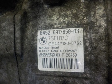BMW E60 525I E46 X3 E83 2.5 B 05R 192KM M54 KOMPRESOR KLIMATIZACE 6917859