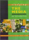 Studying the Media: An Introduction O Sullivan Tim stan bdb