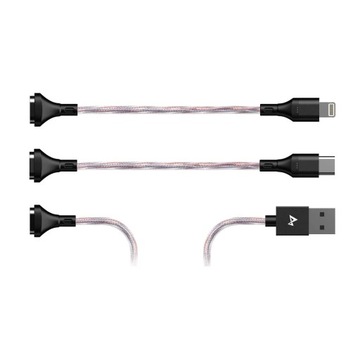 IKKO ITM-IKKOFFL przewody USB-C, USB-A i Lightning dla ITM01