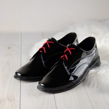 Туфли для причастия черные для мальчиков KBC-018 - 36