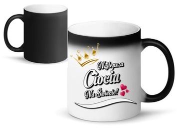 MAGICZNY KUBEK DLA CIOCI NA PREZENT + GRATIS