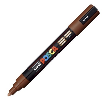 Marker UNI POSCA PC-5M BRĄZOWY (21)
