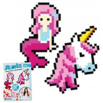Puzzelki Pixelki Jixelz. Jednorożec i Syrenka FBT