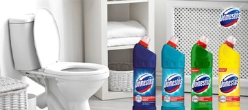 DOMESTOS РАСШИРЕННАЯ МОЩНОСТЬ ДЛЯ ТУАЛЕТНОЙ ЖИДКОСТИ 1 Л СМЕСЬ