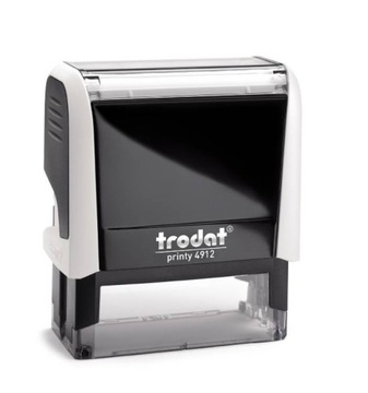 TRODAT PRINTY STAMP 4912 БЕЛЫЙ + ДИЗАЙН ЛАСТИКА