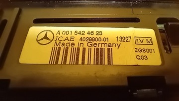 DISPLEJ PDC MERCEDES A0015424623