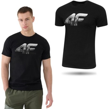 KOSZULKA MĘSKA 4F T-SHIRT PODKOSZULEK BLUZKA SPORTOWA NA CO DZIEŃ