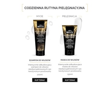 BIOVAX Набор косметики для кератинового выпрямления волос