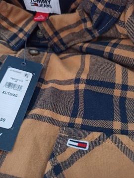 GRUBA KOSZULA FLANELA TOMMY HILFIGER .:XL:.