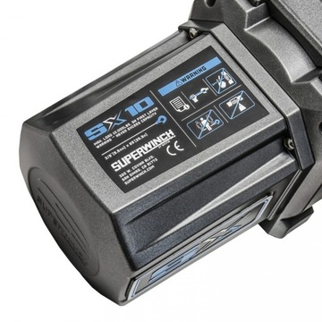 Синтетическая внедорожная лебедка Superwinch SX10 12 В