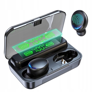 БЕСПРОВОДНЫЕ НАУШНИКИ BLUETOOTH 5.1 + POWERBANK