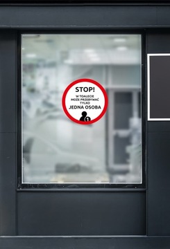 НАКЛЕЙКА НА ОКНО 20 см ДЛЯ ТУАЛЕТА - ШКОЛА НА 1 ЧЕЛОВЕКА