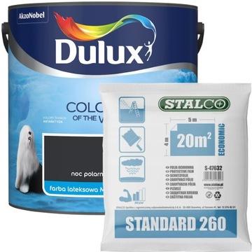 Dulux Kolory Świata Farba Noc Polarna Matowa 2,5L