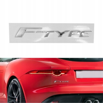 Naklejka Z Emblematem JAGUAR F-TYPE Na Bagażniku