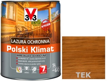 Lazura V33 Polski Klimat 7 lat TEK 5L