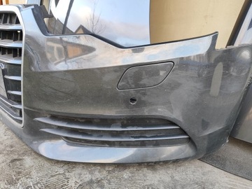 AUDI A6 C7 ПЕРЕДНИЙ БАМПЕР LX7U