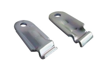Zestaw: dwa amortyzatory osi AL-KO Octagon niebieskie 1350-2700kg + uchwyty