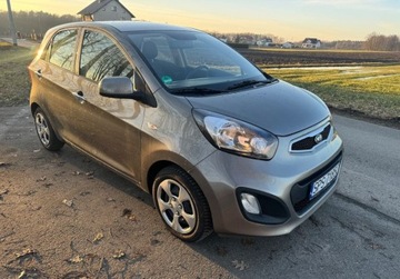 Kia Picanto II Hatchback 5d 1.0 69KM 2014 Kia Picanto Oryginalny lakier, niski przebieg, bez korozji Benzyna 69KM, zdjęcie 4
