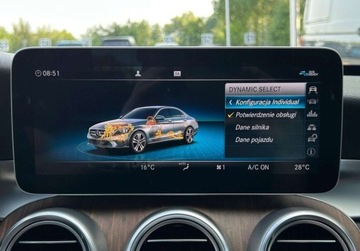 Mercedes Klasa C W205 Kabriolet Facelifting 1.5 200 184KM 2019 Mercedes-Benz Klasa C Kamera 360, Podgrzewane fotele, Tempomat, Salon PL,, zdjęcie 37