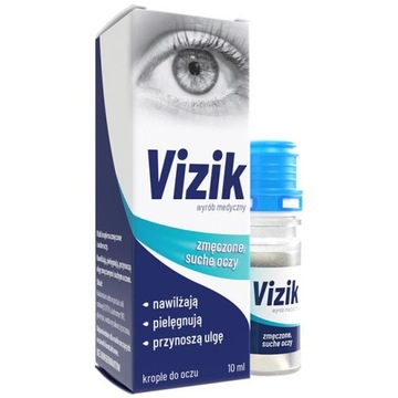 Vizik krople do oczy na zmęczone i suche oczy niebieski 10ml