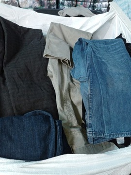 Брюки мужские сортированные, 1 сорт, оптом на развес.