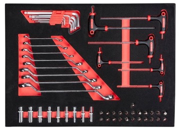 Шкаф для инструментов с тележкой для оборудования 196 шт.
