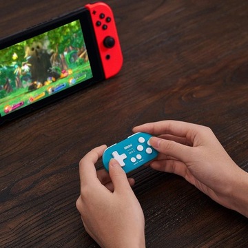 8Bitdo Zero 2 Бирюзовый миниатюрный Bluetooth-пад для ПК Android-переключатель РОЗЕТКА