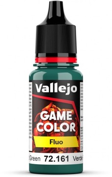 Vallejo 72161 Game Color Fluo 18ml Cold Green