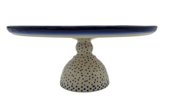 ТАРЕЛКА ДЛЯ ТОРТА - КЕРАМИКА БОЛЕСЛАВЕЦ