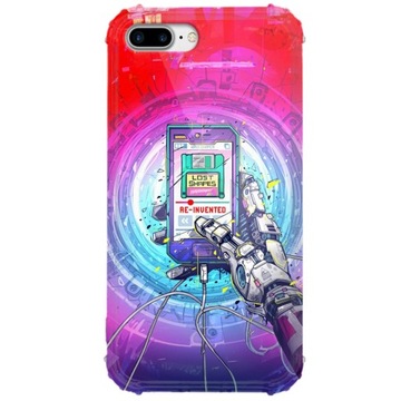 ETUI ANTI-SHOCK do IPHONE 7 PLUS Cyber Punk Wzory
