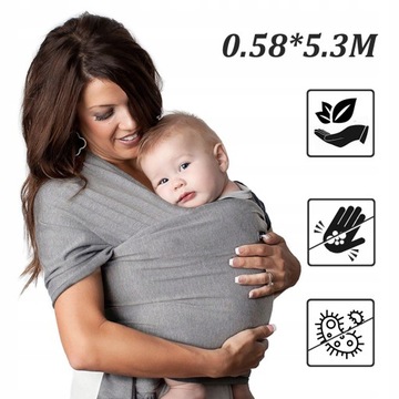 Детский слинг Эластичная переноска для ребенка
