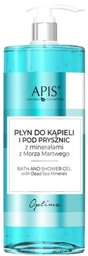 APIS OPTIMA PŁYN DO KĄPIELI I POD PRYSZNIC Z MINERAŁAMI Z MORZA MARTWEGO 1L