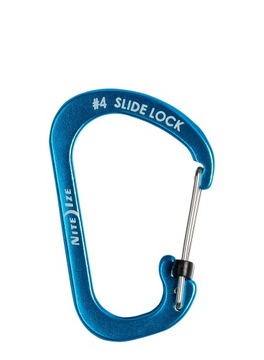 Karabinek sprzętowy Nite Ize SlideLock Carabiner Aluminium 4 - blue