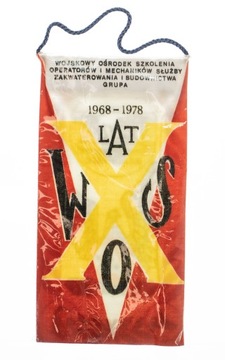 STARY PROPORCZYK 10 LAT WOS OIM SZIB 1978