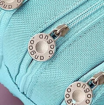 Большой школьный пенал, трехотделительная сумка на молнии. Пенал для школы.