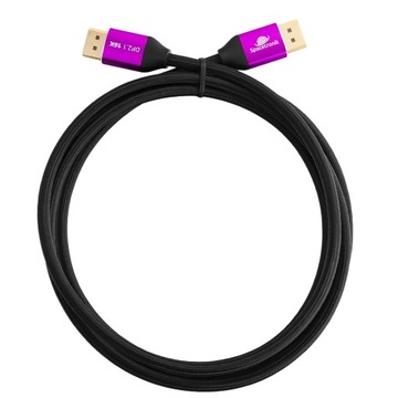 Кабель DisplayPort 2.1 CU SPX020, 2 м, 16K, 60 Гц, 54 Гбит/с