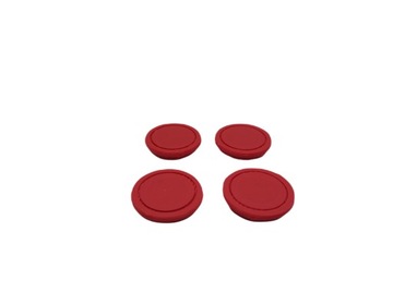 4x Zaślepka czujnika parkowania V2, czerwone