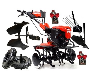 GLEBOGRYZARKA Spalinowa HORTMASZ 212cm3 100cm BIEGI 2+1 24Noże + ZESTAW XXL